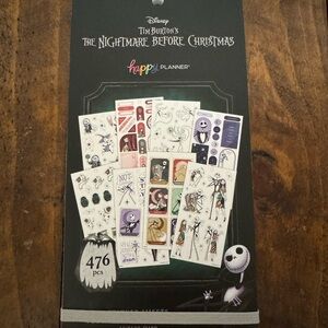 Happy Planner Nightmare Before Christmas Stickers